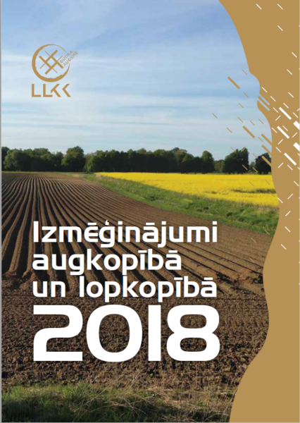 Izmēģinājumi augkopībā un lopkopībā 2018 (IZDOTS)