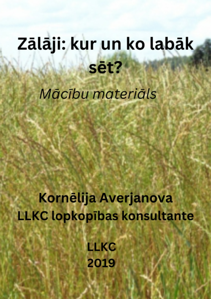 Zālāji: kur un ko labāk sēt?