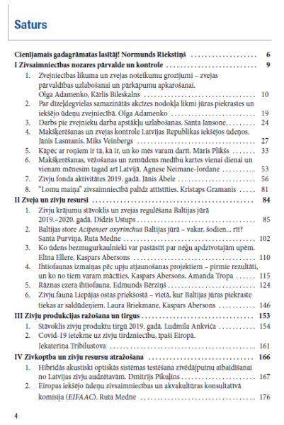 Latvijas zivsaimniecības gadagrāmata 2020 (IZDOTS)