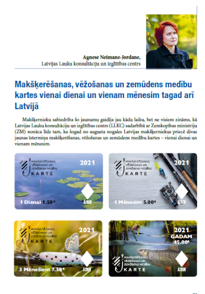 Latvijas zivsaimniecības gadagrāmata 2020 (IZDOTS)